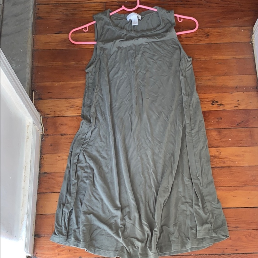 OLIVE DRESS - Picture 3 of 3